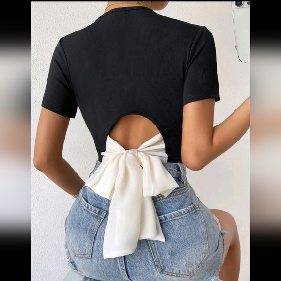 Tie Back Top - Picture 1 of 6